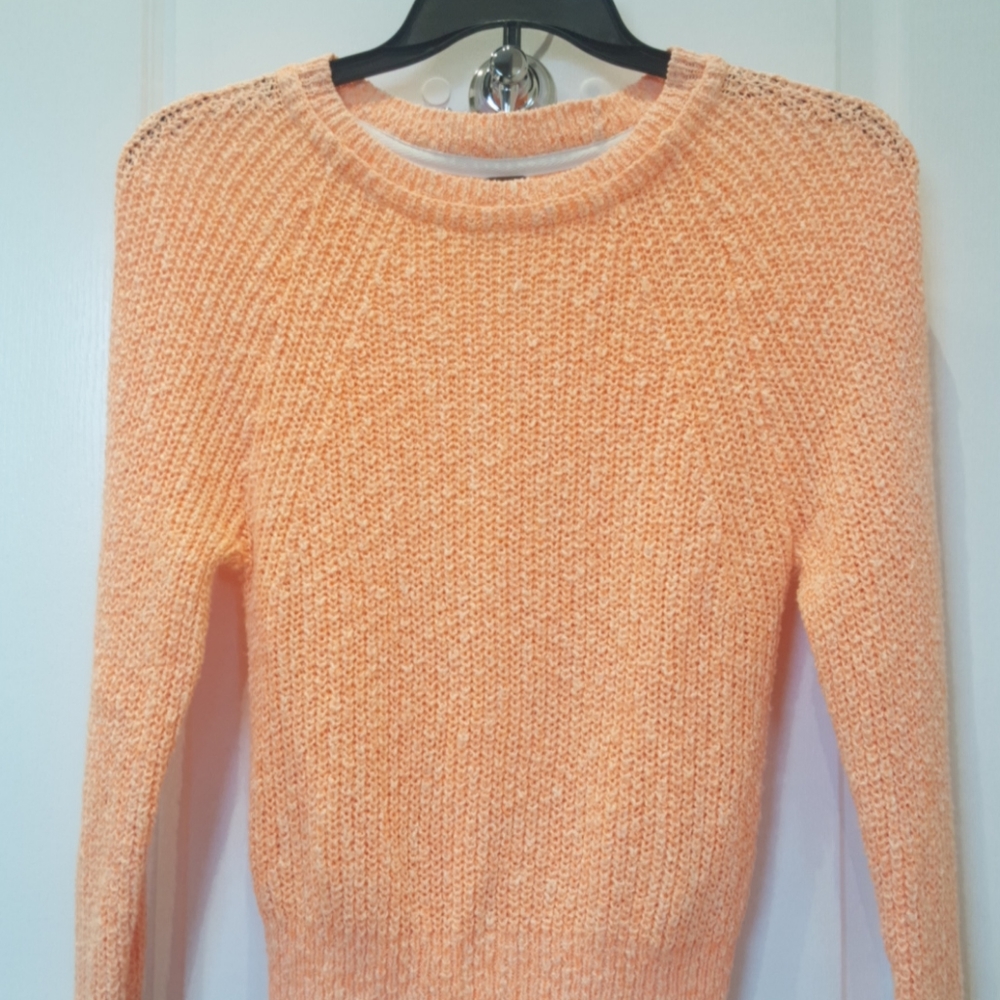 FREE PEOPLE tangerine electric city sweater - Picture 4 of 9